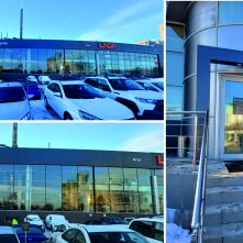 CHANGAN новая вывеска и входная группа